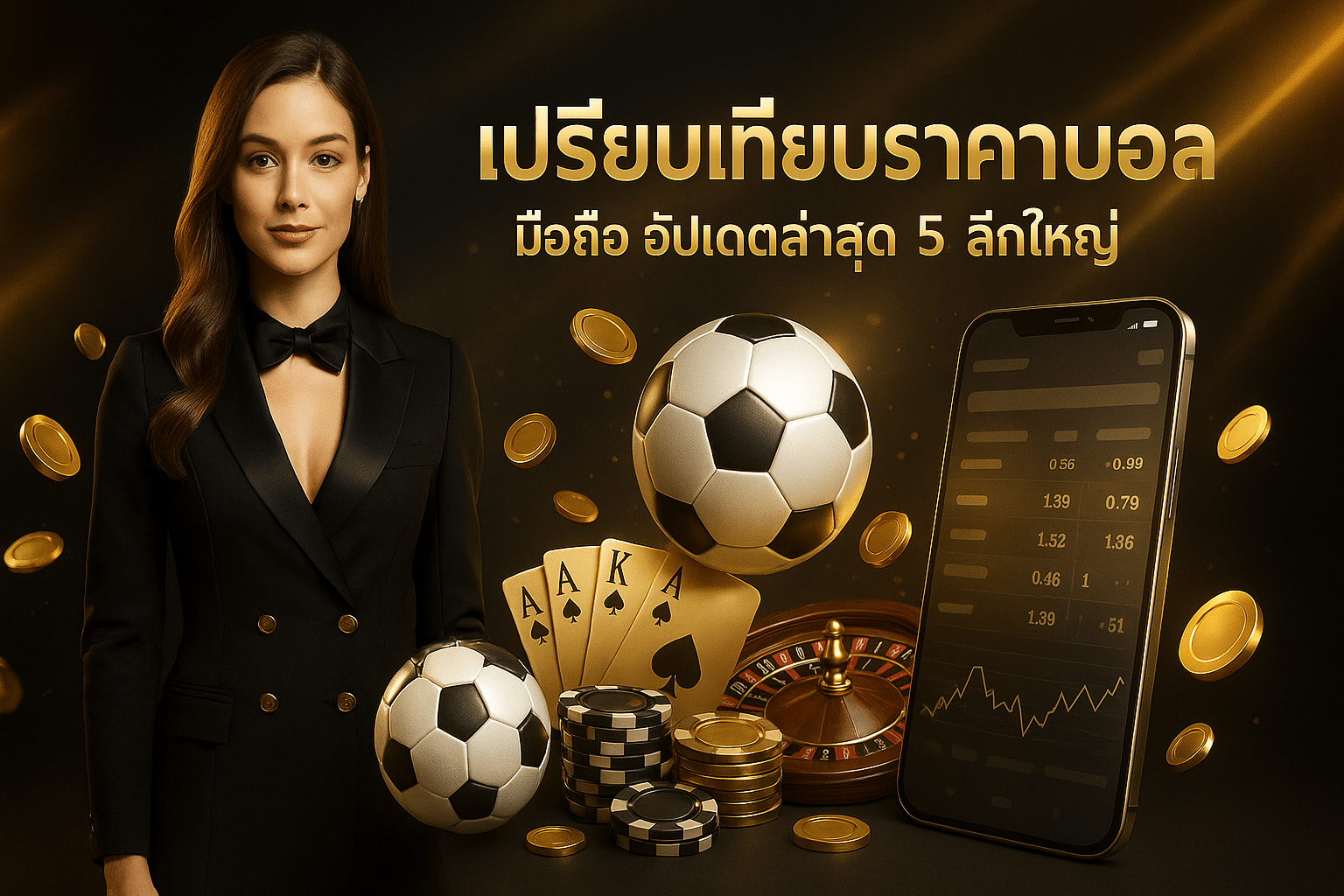 เปรียบเทียบราคาบอล มือถือ