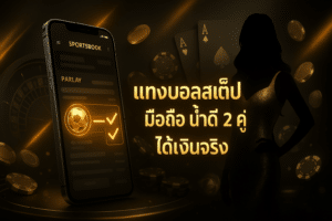 แทงบอลสเต็ป มือถือ