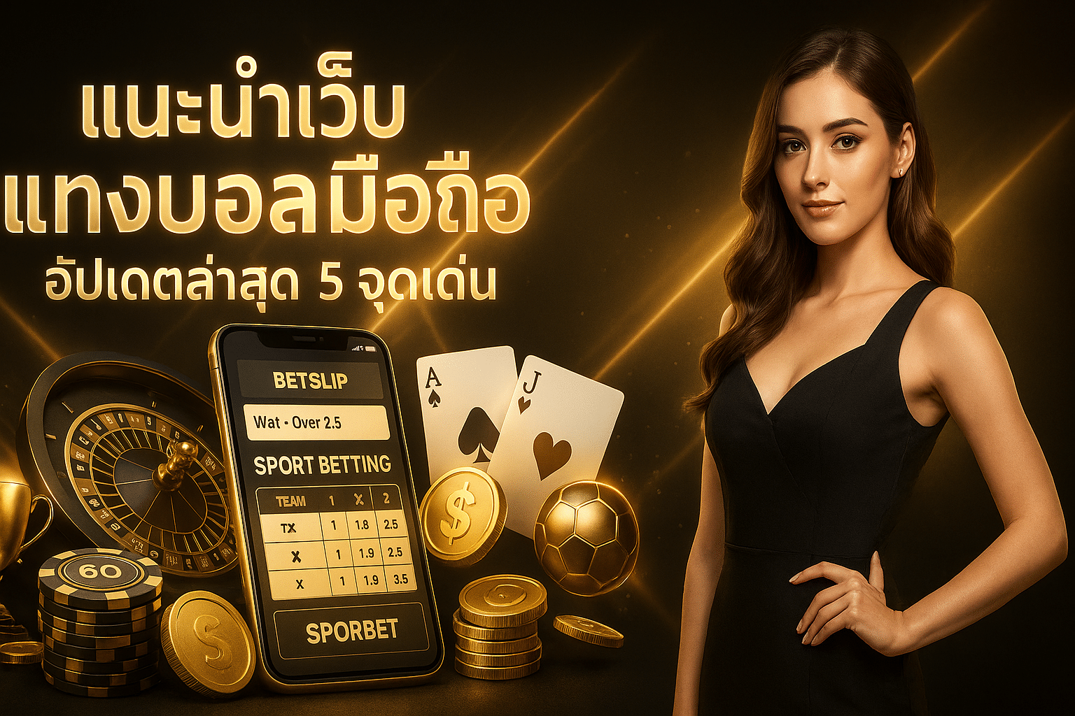 แนะนำเว็บ แทงบอลมือถือ